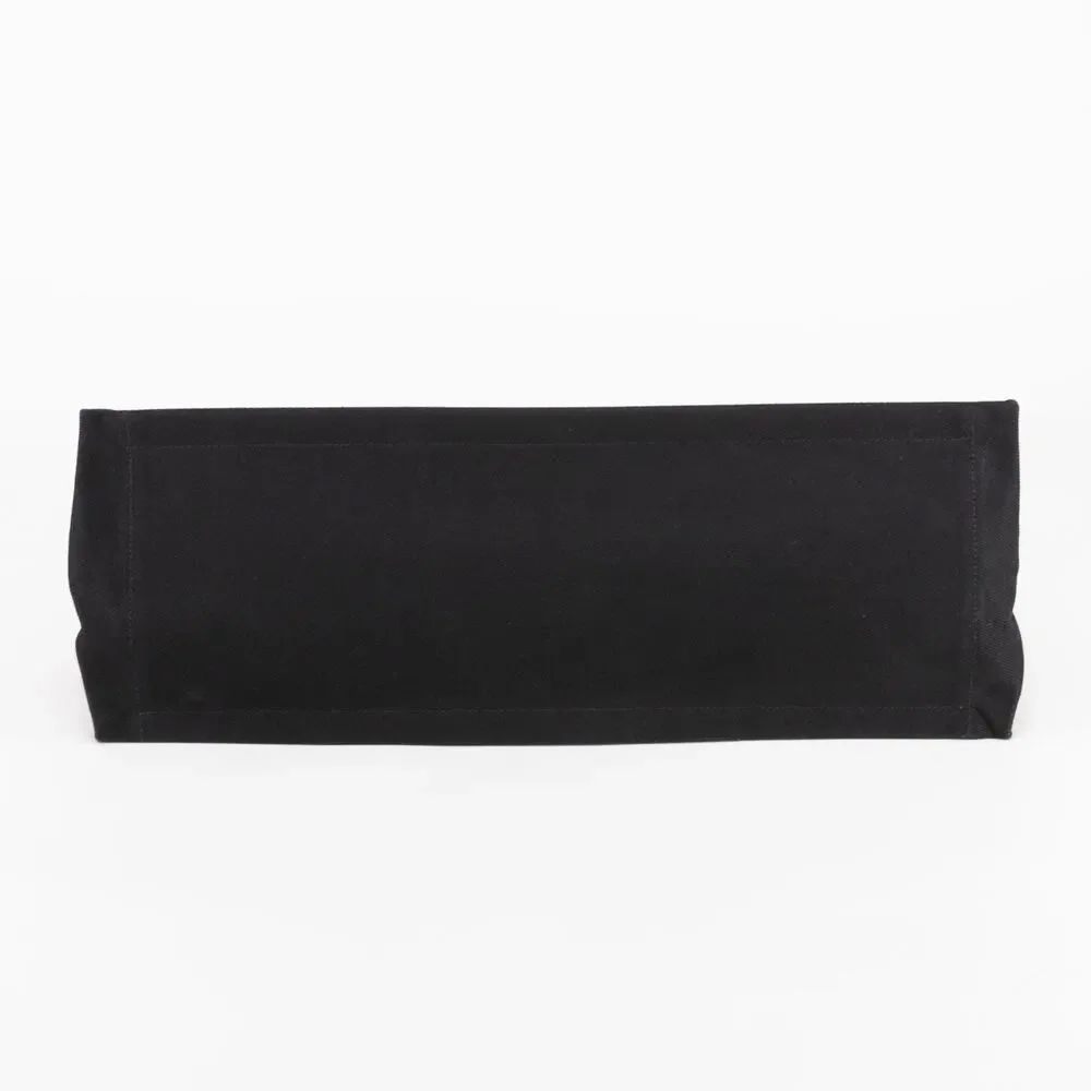 Saint Laurent Rive Gauche Canvas Tote Black&White